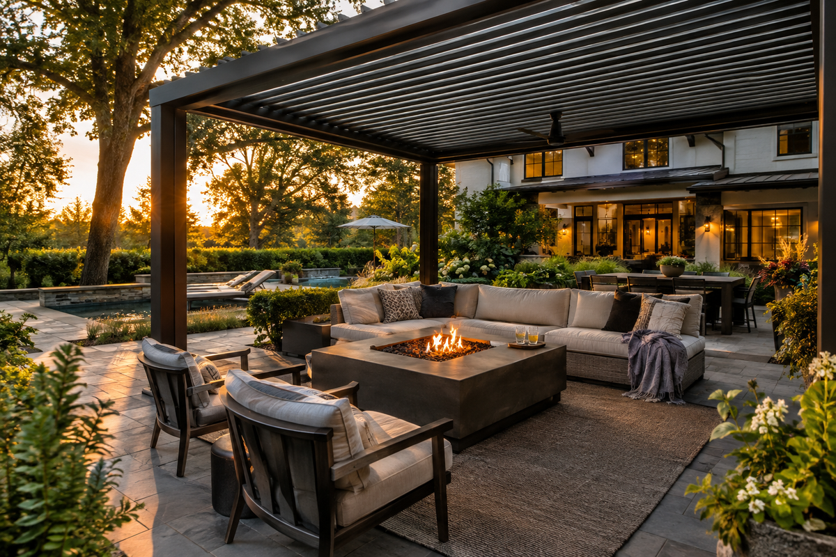 About Us - Completed Backyard